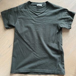 Dark Green womens Balenciaga t shirt